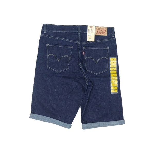 NWT Levis Womens Classic Mid Rise Bermuda Shorts - Picture 13 of 13